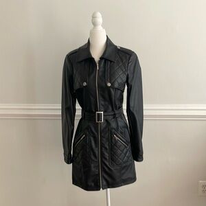 Faux leather jacket size 2 from bebe in a great condition